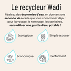 Wadi - Module de recyclage des eaux des douches - Précommande